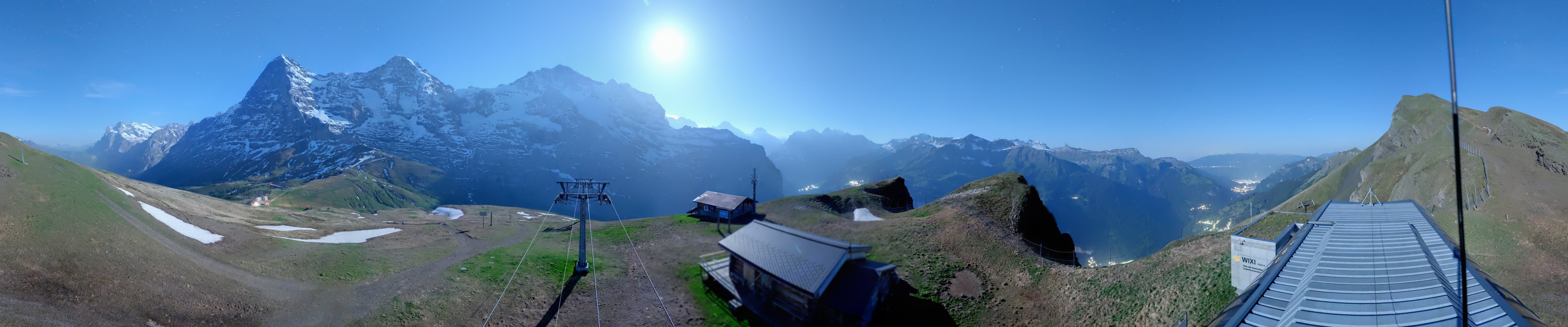 Archiv Foto Webcam Kleine Scheidegg-Lauberhorn, Grindelwald