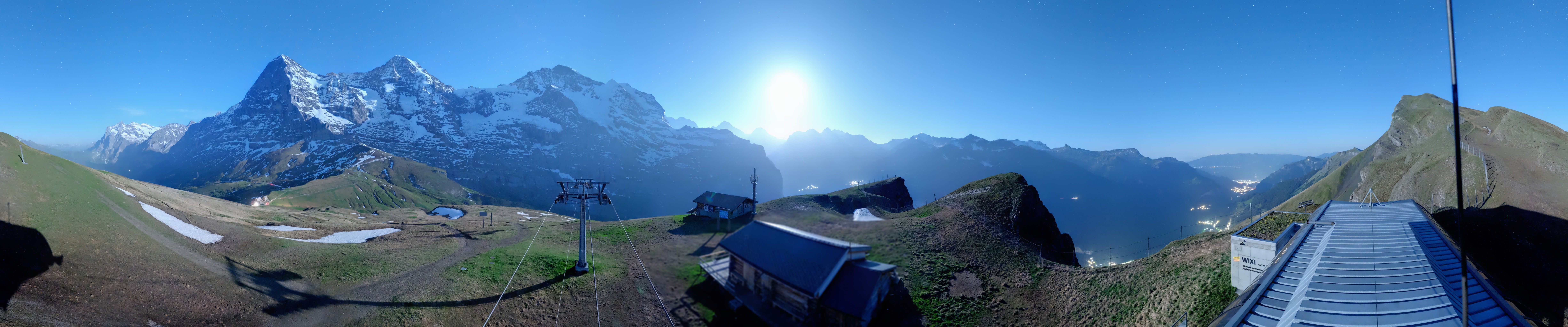 Archiv Foto Webcam Kleine Scheidegg-Lauberhorn, Grindelwald