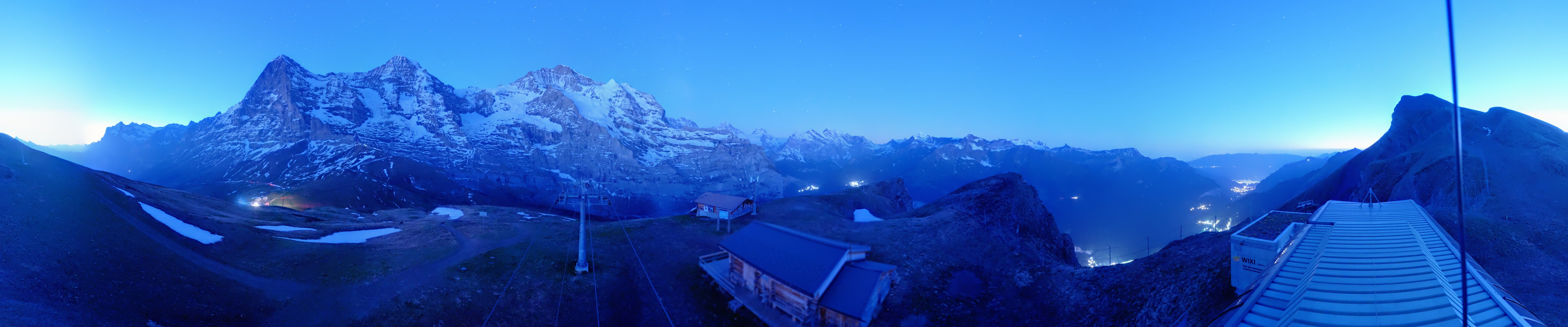 Archiv Foto Webcam Kleine Scheidegg-Lauberhorn, Grindelwald