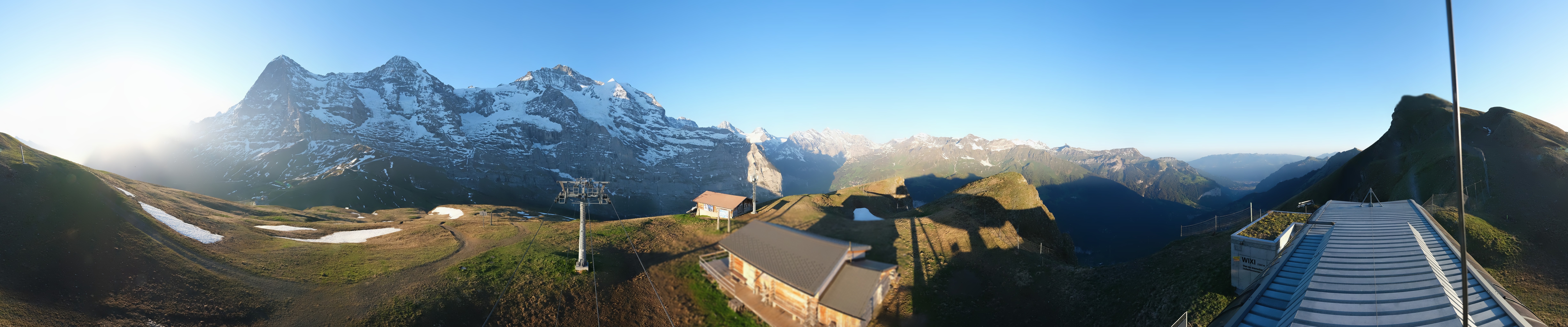 Archiv Foto Webcam Kleine Scheidegg-Lauberhorn, Grindelwald