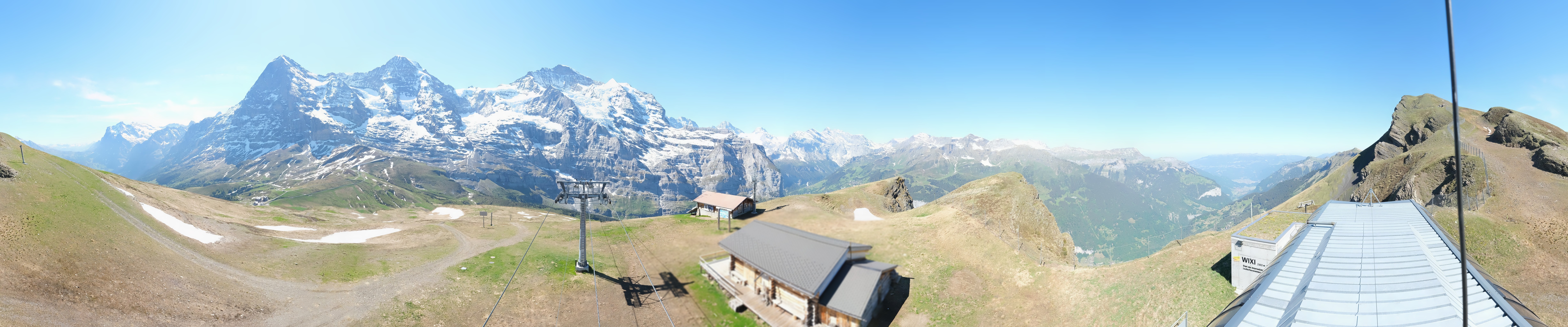 Archiv Foto Webcam Kleine Scheidegg-Lauberhorn, Grindelwald