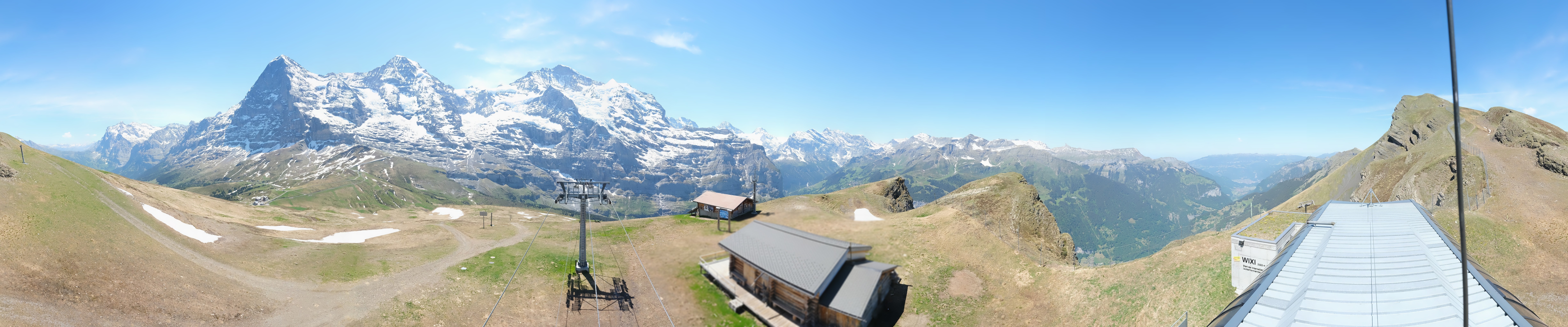 Archiv Foto Webcam Kleine Scheidegg-Lauberhorn, Grindelwald