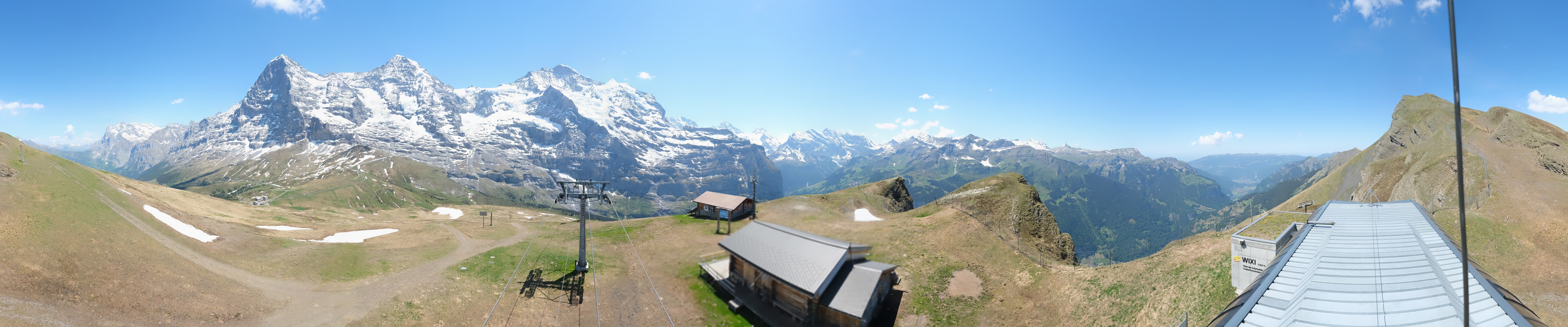 Archiv Foto Webcam Kleine Scheidegg-Lauberhorn, Grindelwald