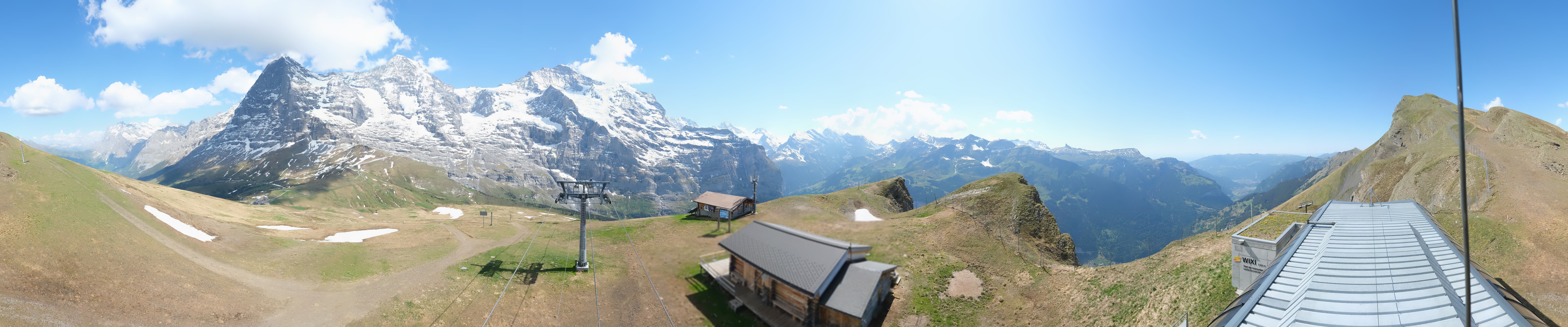 Archiv Foto Webcam Kleine Scheidegg-Lauberhorn, Grindelwald