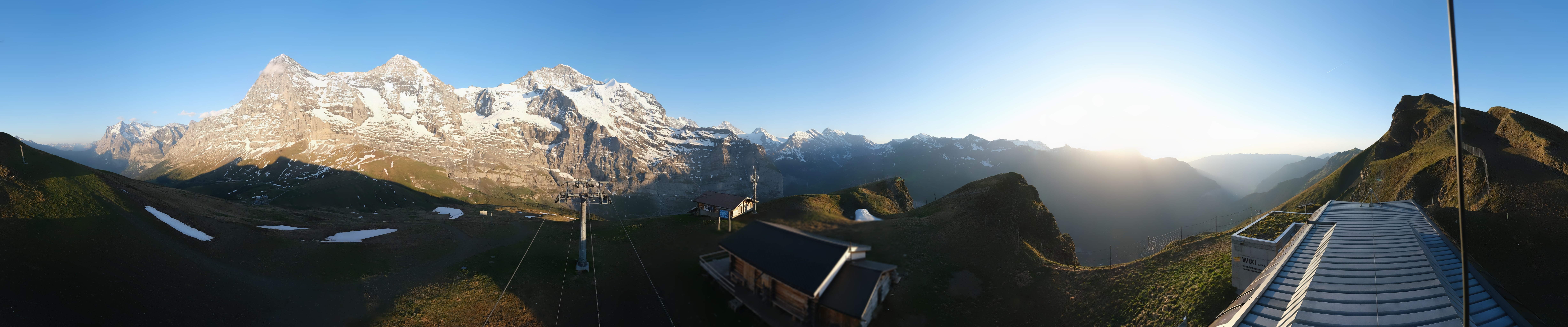 Archiv Foto Webcam Kleine Scheidegg-Lauberhorn, Grindelwald