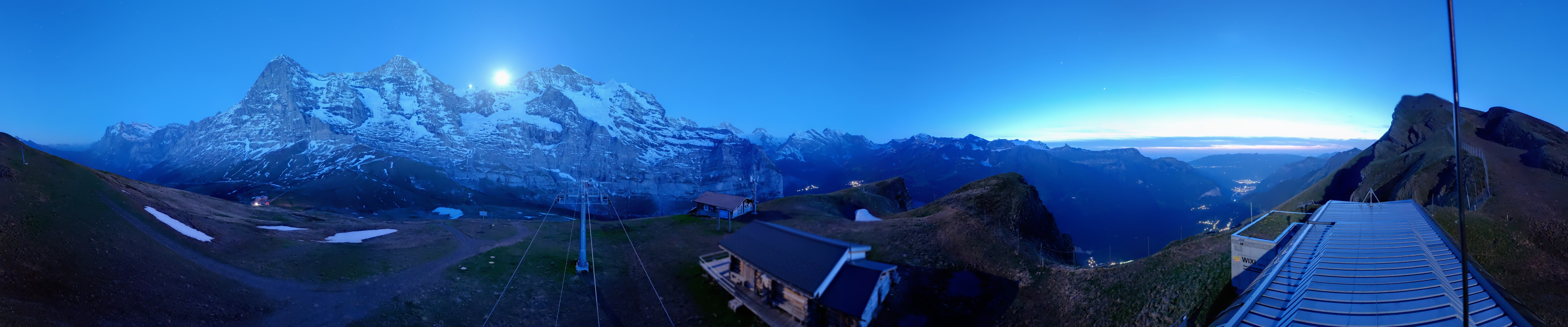Archiv Foto Webcam Kleine Scheidegg-Lauberhorn, Grindelwald