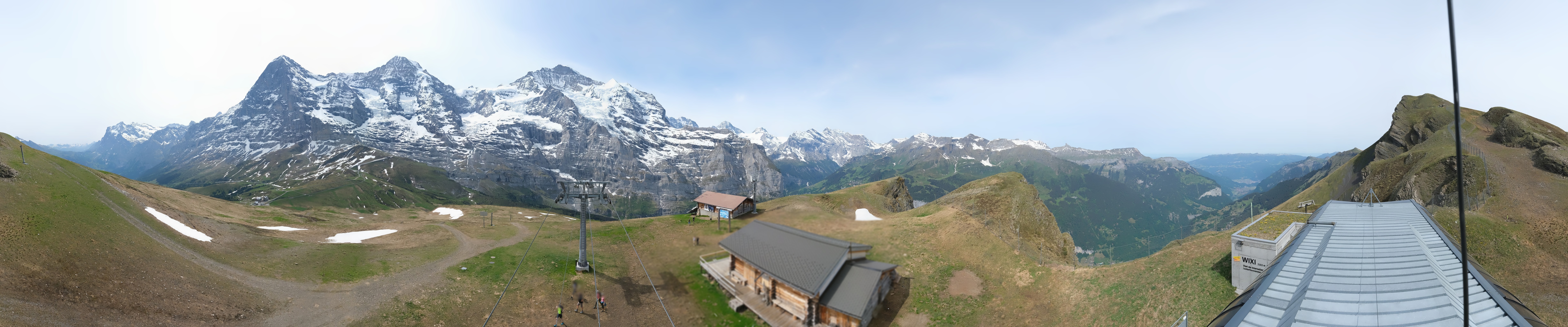 Archived image Webcam Top Station Lauberhorn, Grindelwald