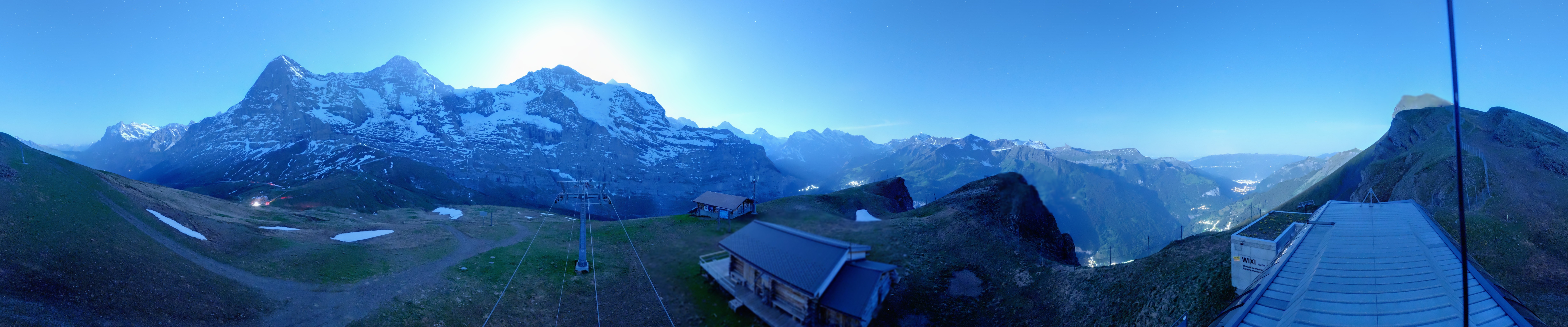 Archived image Webcam Top Station Lauberhorn, Grindelwald