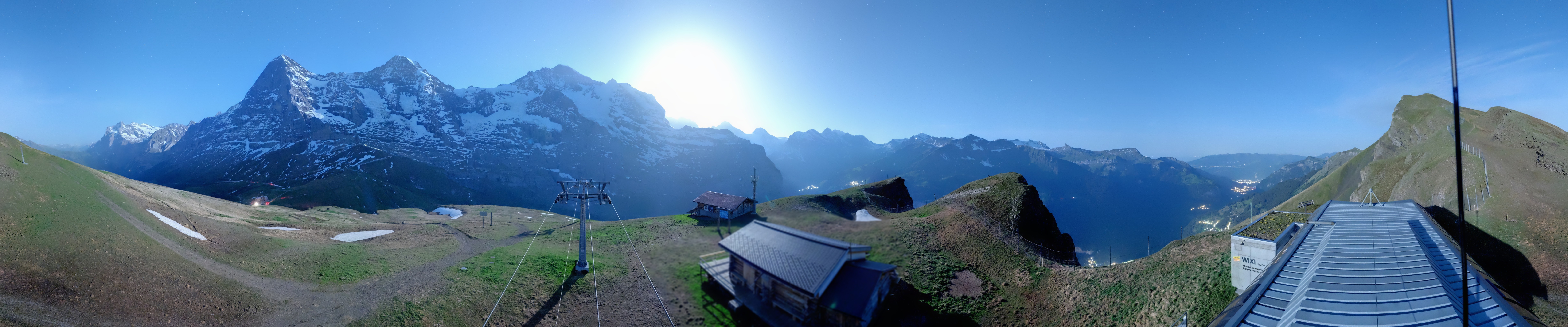 Archived image Webcam Top Station Lauberhorn, Grindelwald