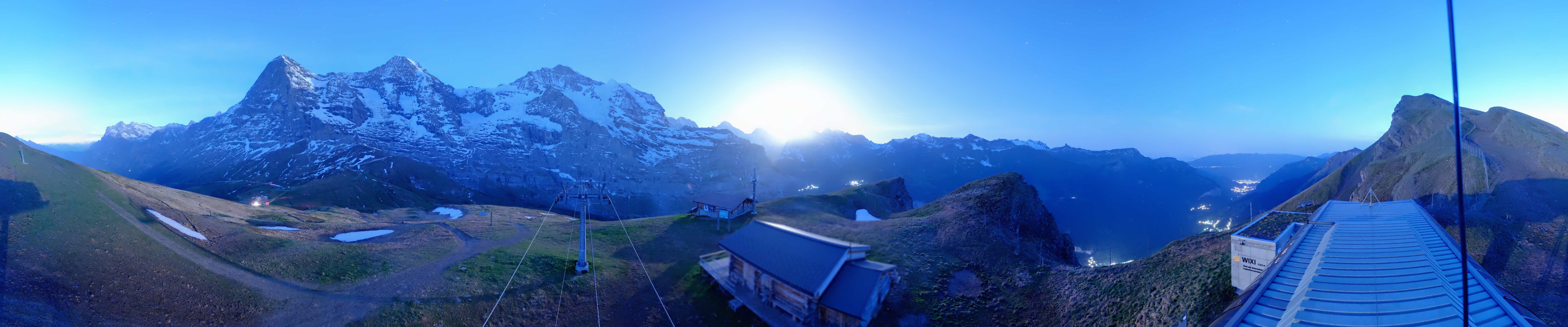 Archived image Webcam Top Station Lauberhorn, Grindelwald