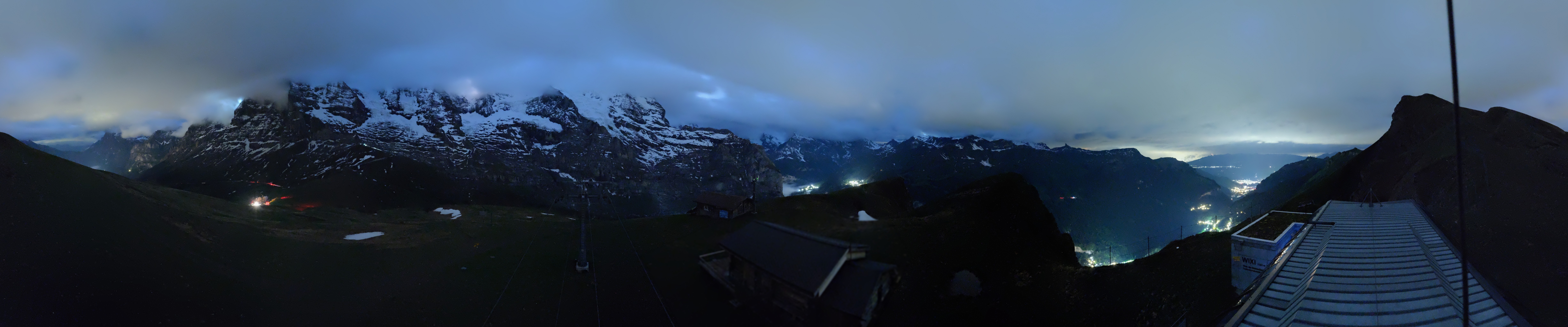 Archiv Foto Webcam Kleine Scheidegg-Lauberhorn, Grindelwald