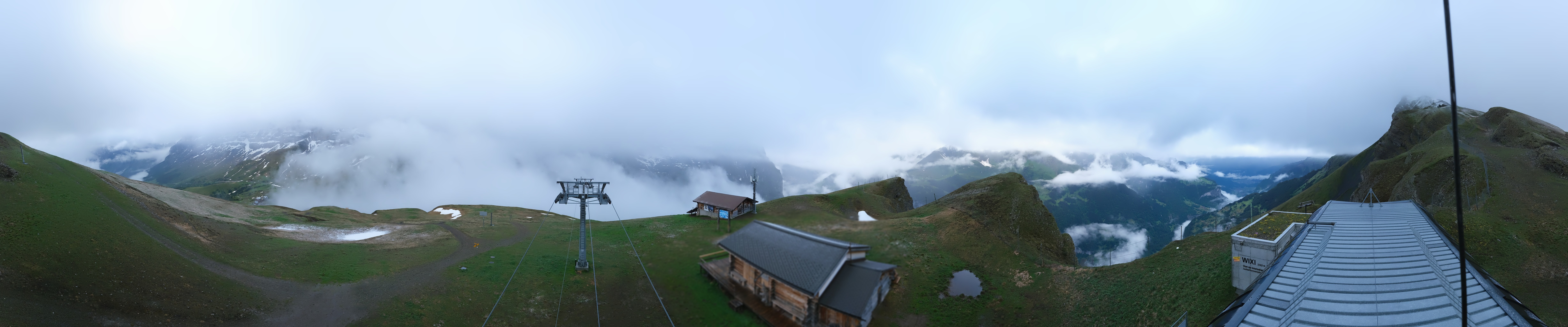 Archiv Foto Webcam Kleine Scheidegg-Lauberhorn, Grindelwald