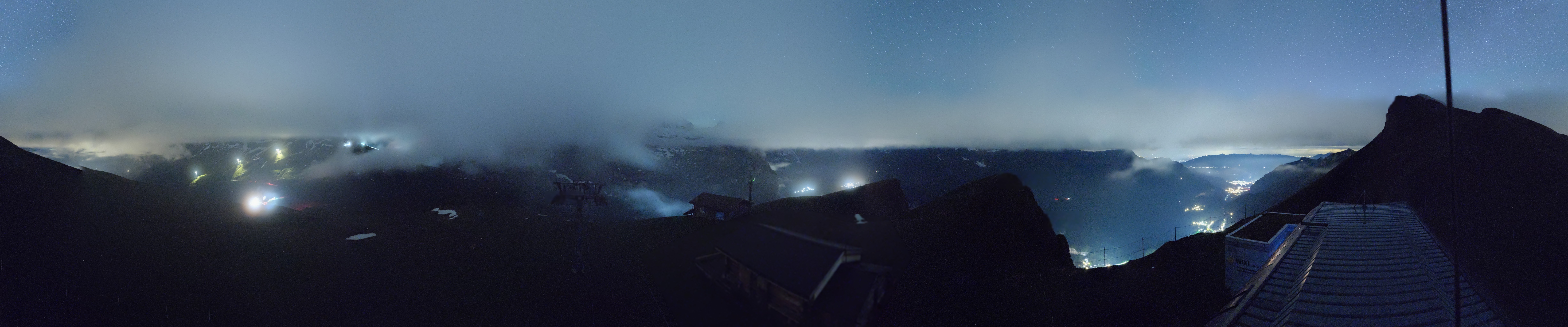 Archived image Webcam Top Station Lauberhorn, Grindelwald