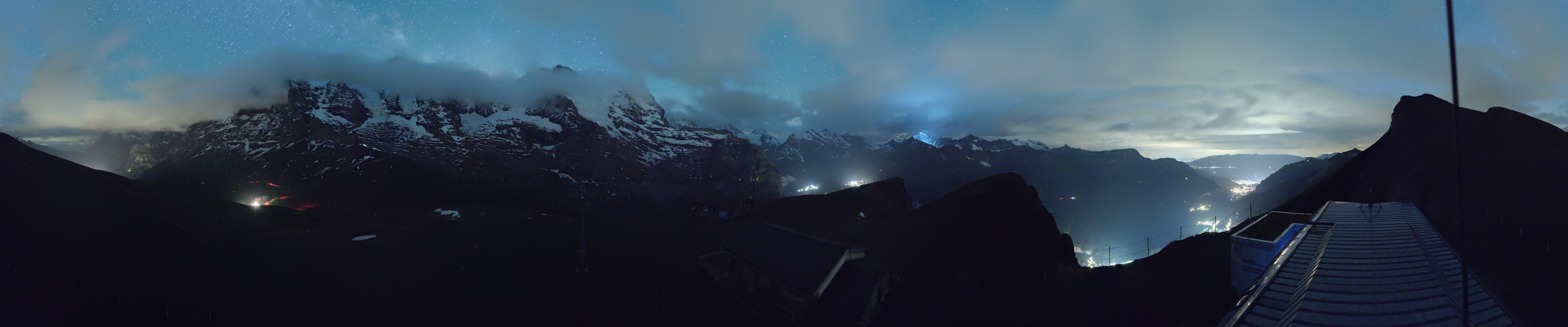 Archiv Foto Webcam Kleine Scheidegg-Lauberhorn, Grindelwald