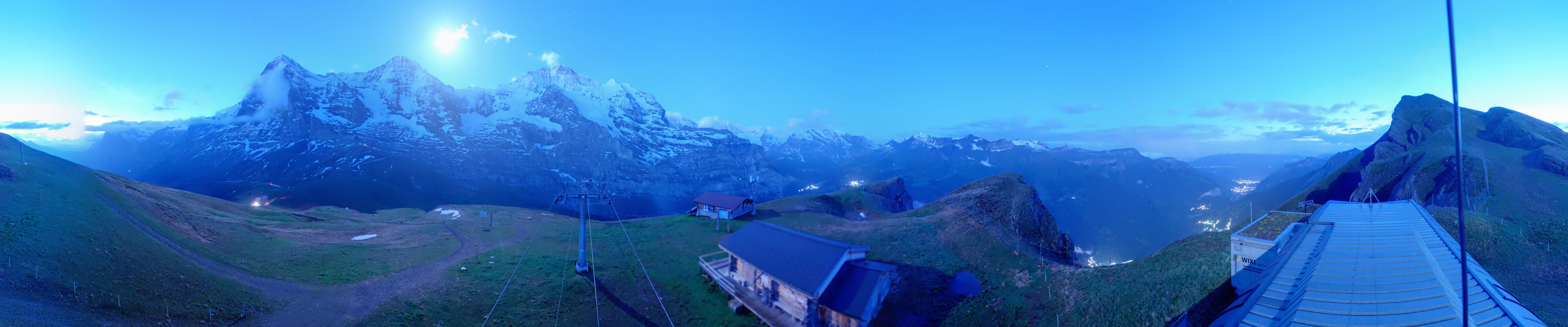 Archiv Foto Webcam Kleine Scheidegg-Lauberhorn, Grindelwald