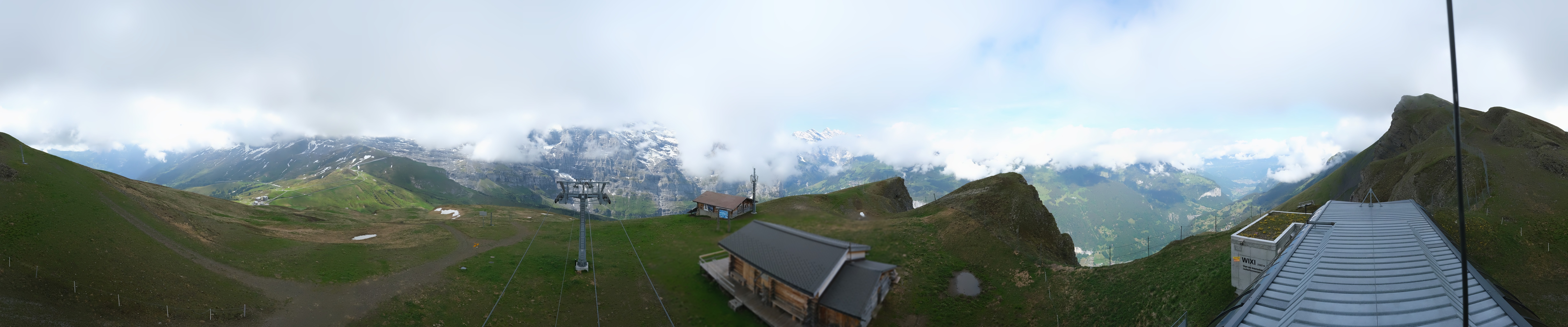 Archiv Foto Webcam Kleine Scheidegg-Lauberhorn, Grindelwald