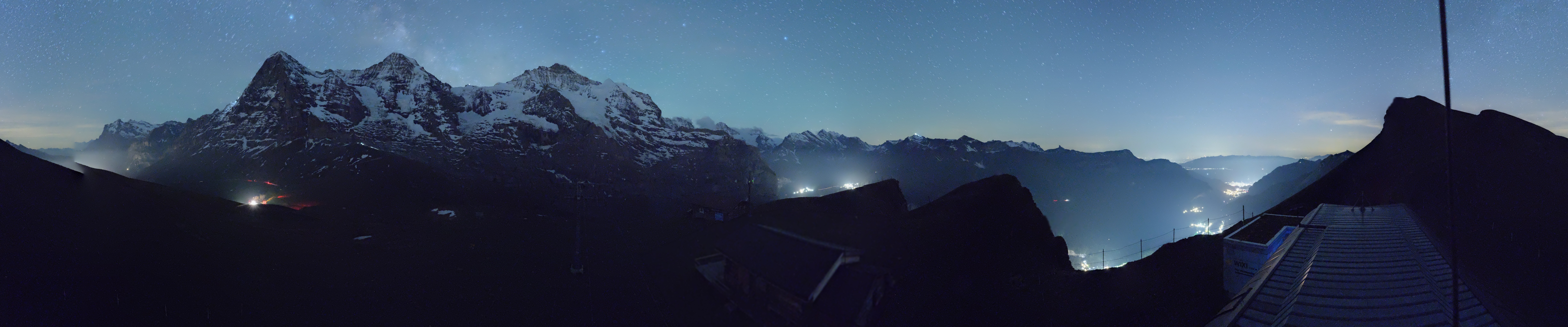 Archived image Webcam Top Station Lauberhorn, Grindelwald