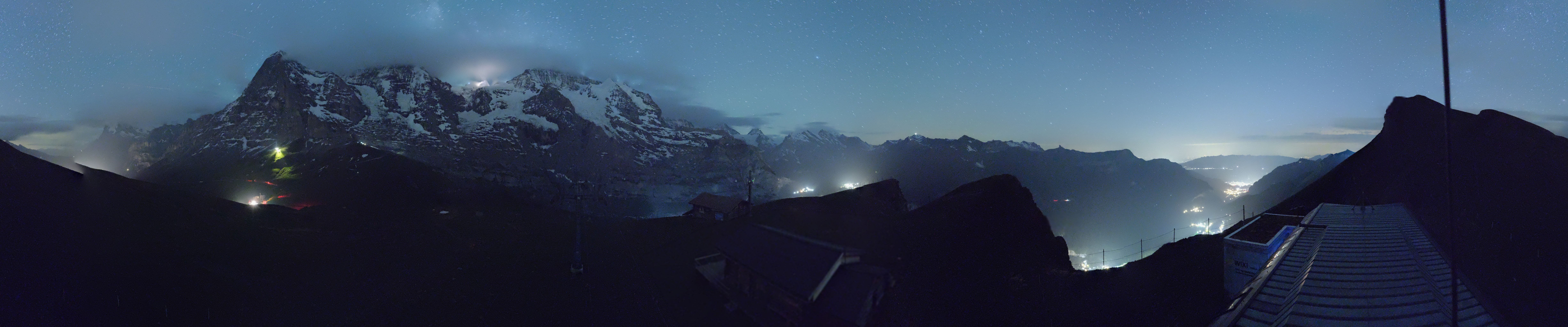 Archived image Webcam Top Station Lauberhorn, Grindelwald