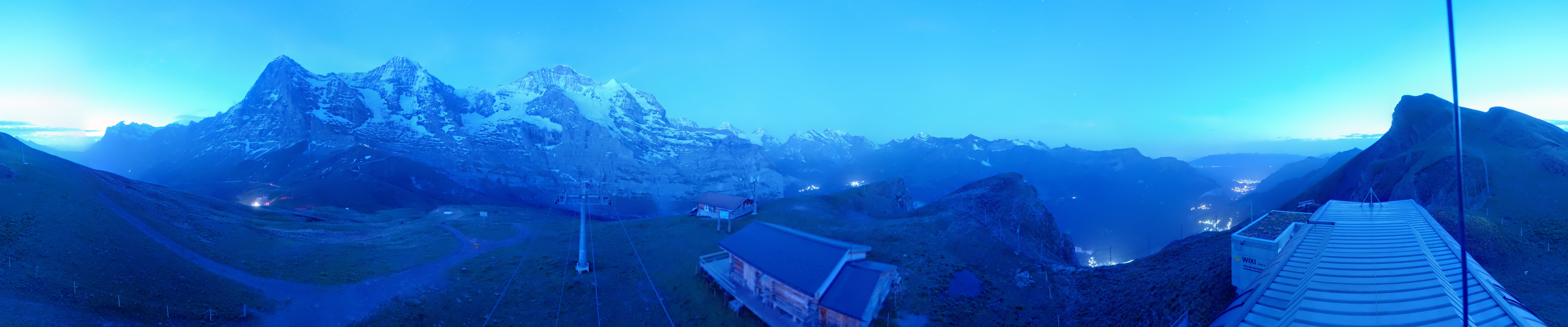 Archived image Webcam Top Station Lauberhorn, Grindelwald