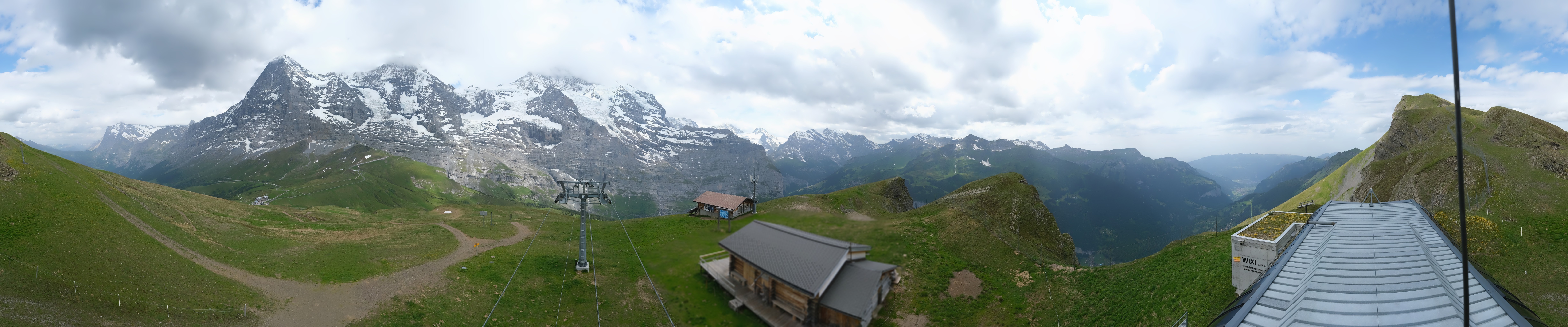 Archiv Foto Webcam Kleine Scheidegg-Lauberhorn, Grindelwald