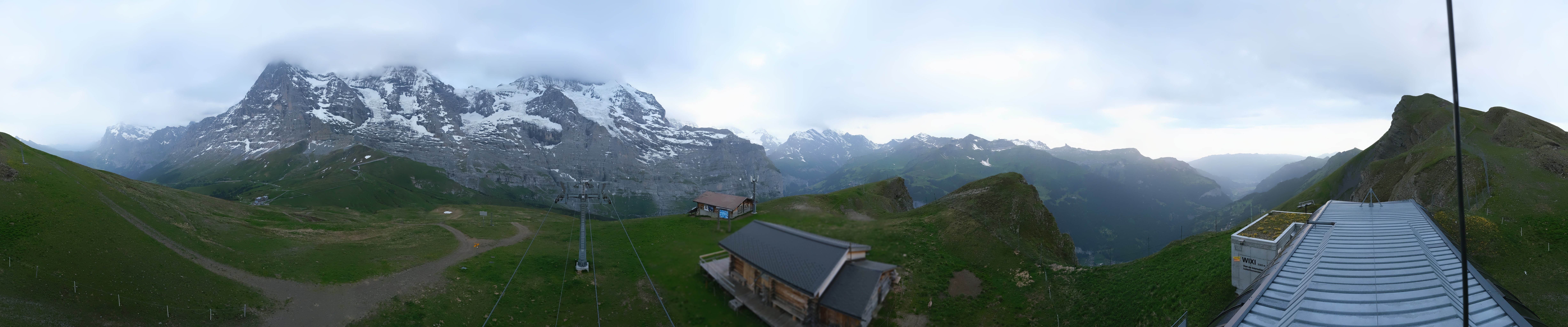 Archiv Foto Webcam Kleine Scheidegg-Lauberhorn, Grindelwald