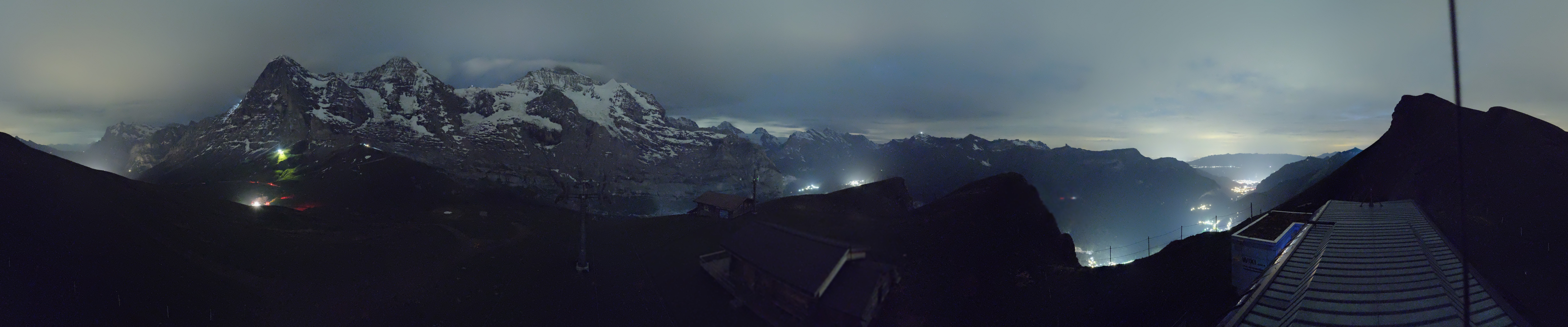 Archiv Foto Webcam Kleine Scheidegg-Lauberhorn, Grindelwald