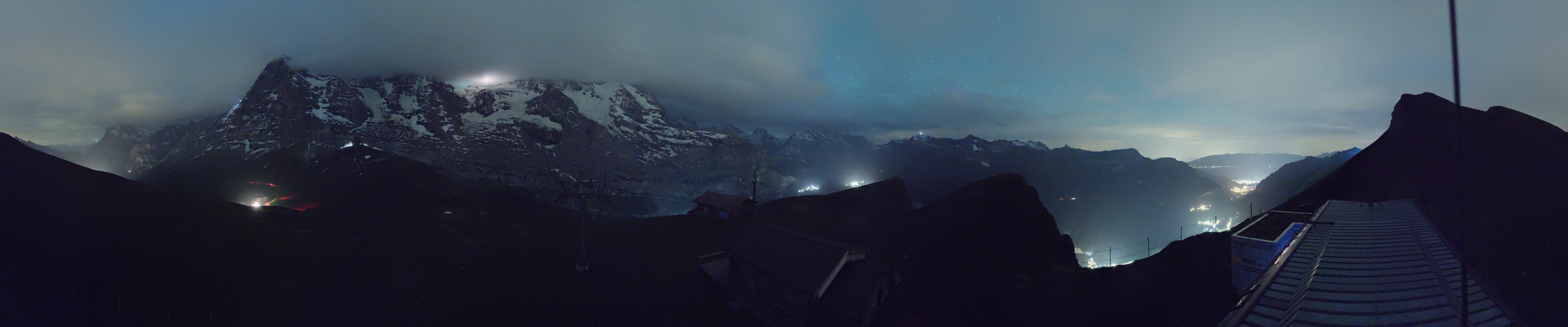 Archiv Foto Webcam Kleine Scheidegg-Lauberhorn, Grindelwald