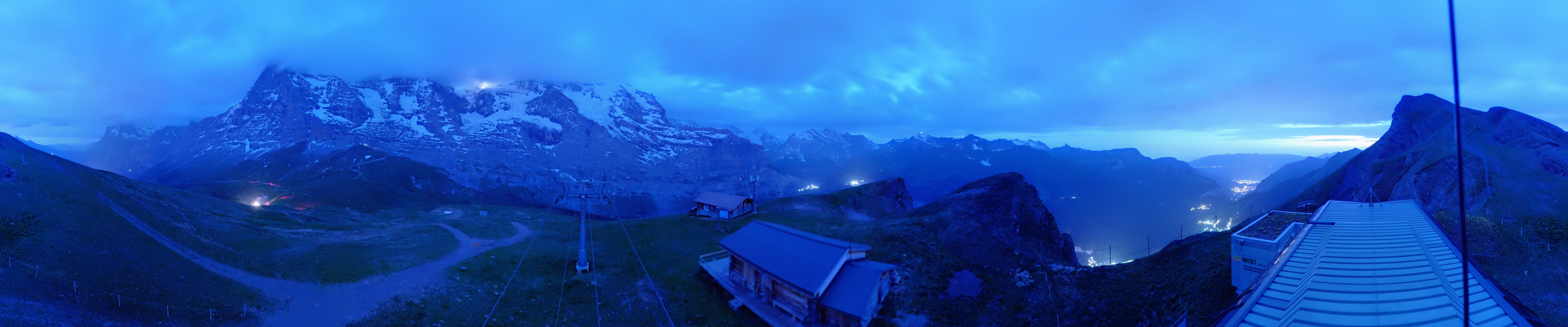 Archiv Foto Webcam Kleine Scheidegg-Lauberhorn, Grindelwald