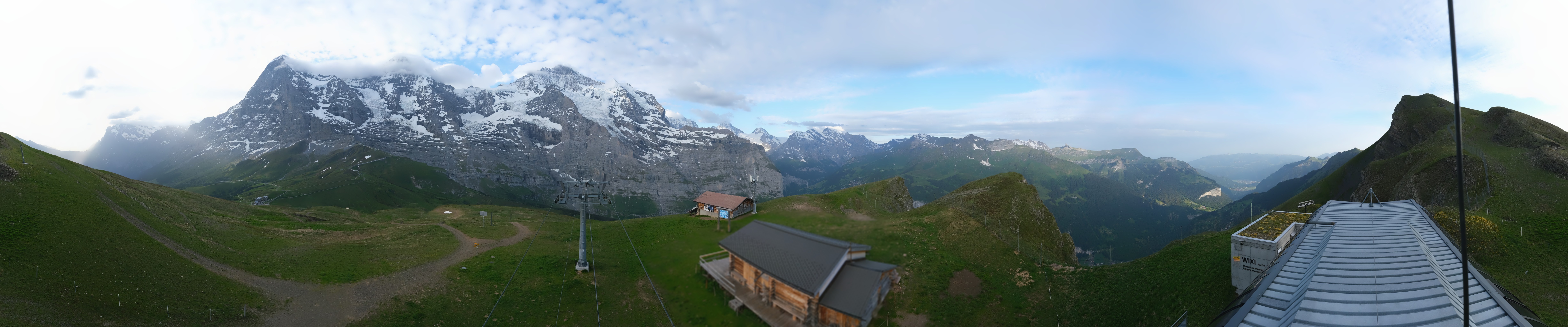 Archiv Foto Webcam Kleine Scheidegg-Lauberhorn, Grindelwald