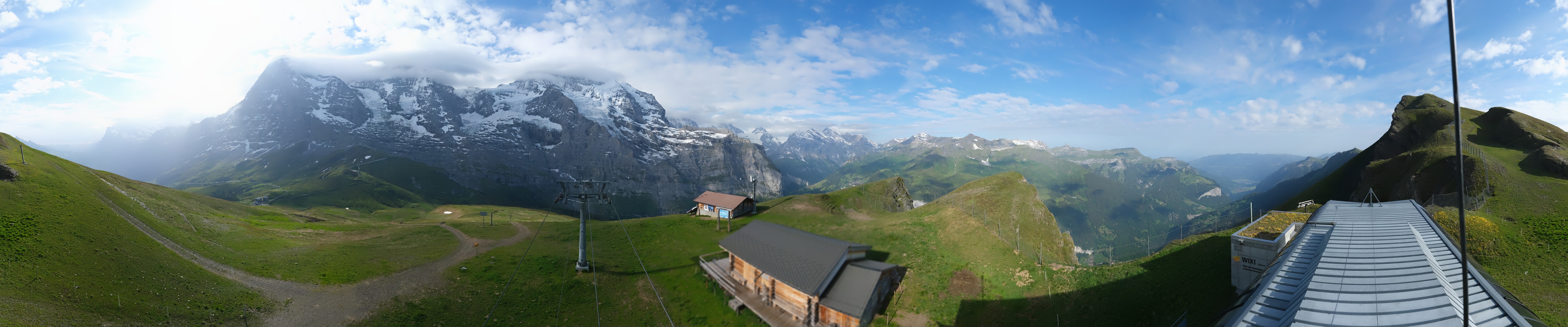 Archiv Foto Webcam Kleine Scheidegg-Lauberhorn, Grindelwald