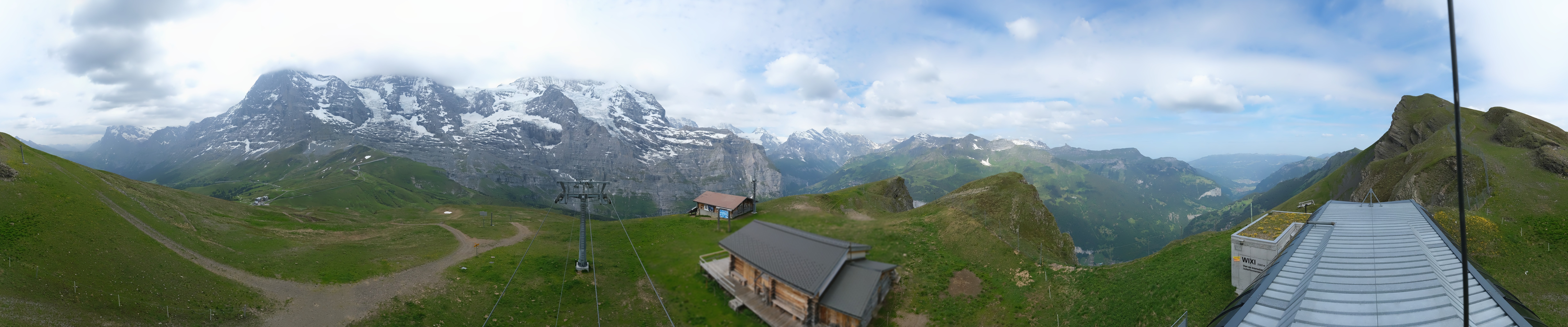 Archiv Foto Webcam Kleine Scheidegg-Lauberhorn, Grindelwald