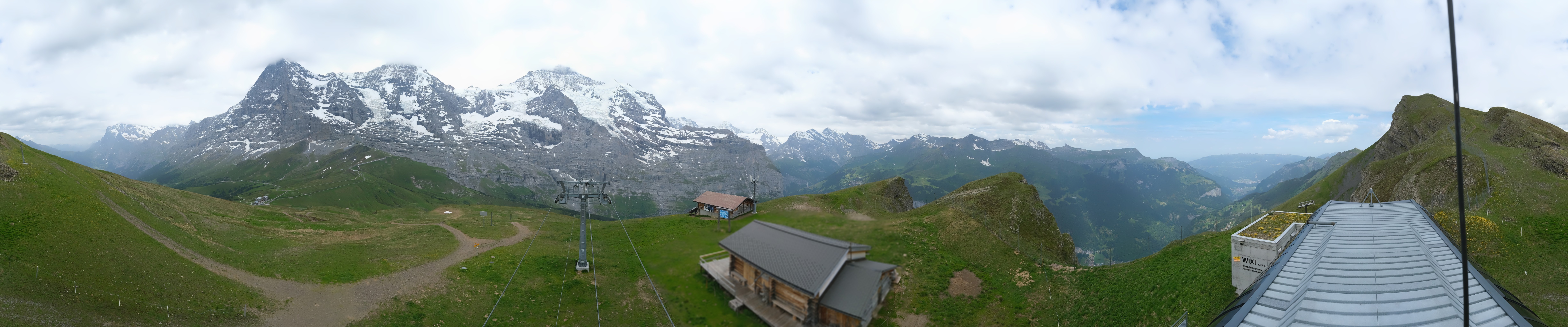 Archiv Foto Webcam Kleine Scheidegg-Lauberhorn, Grindelwald