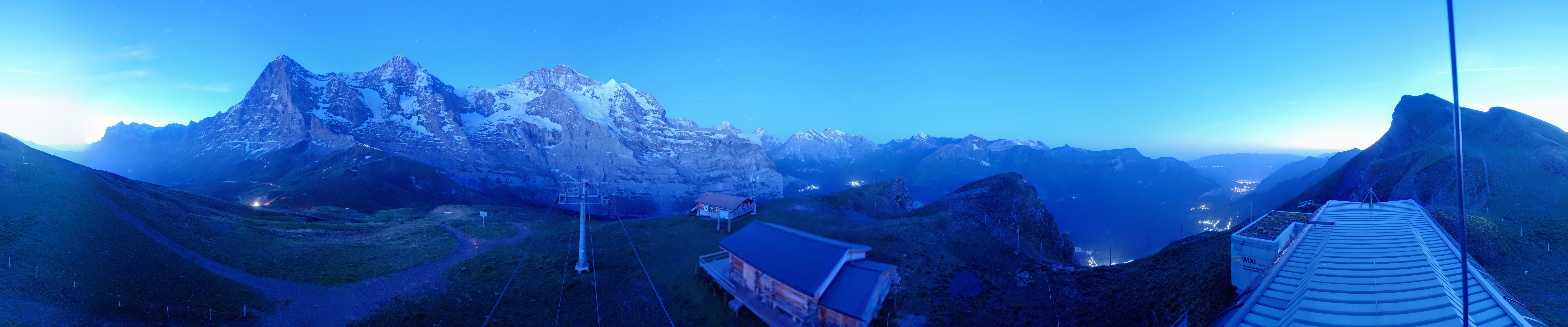 Archived image Webcam Top Station Lauberhorn, Grindelwald