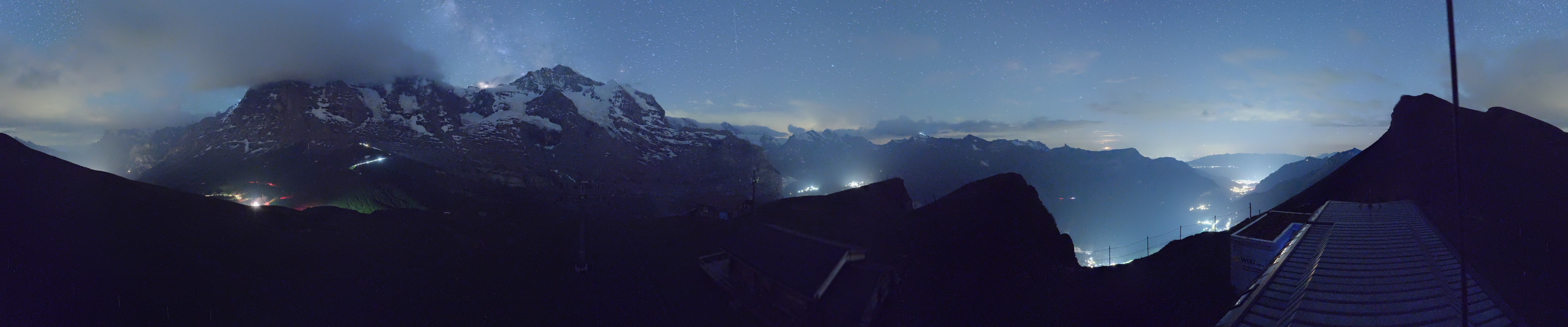 Archiv Foto Webcam Kleine Scheidegg-Lauberhorn, Grindelwald