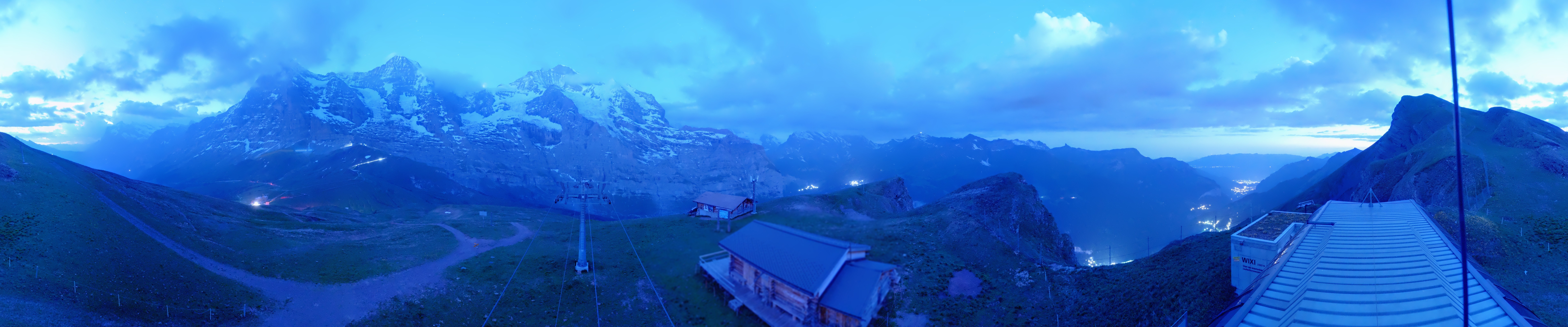 Archiv Foto Webcam Kleine Scheidegg-Lauberhorn, Grindelwald