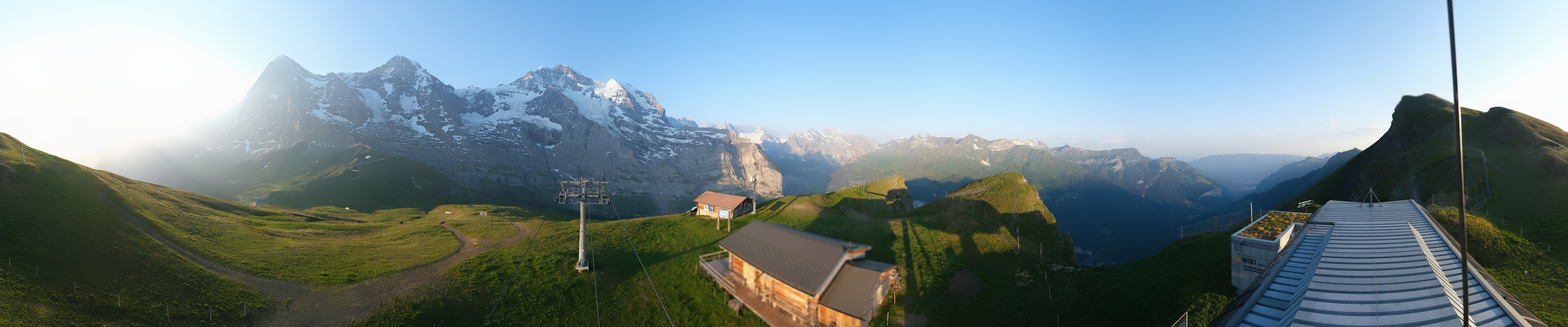 Archiv Foto Webcam Kleine Scheidegg-Lauberhorn, Grindelwald