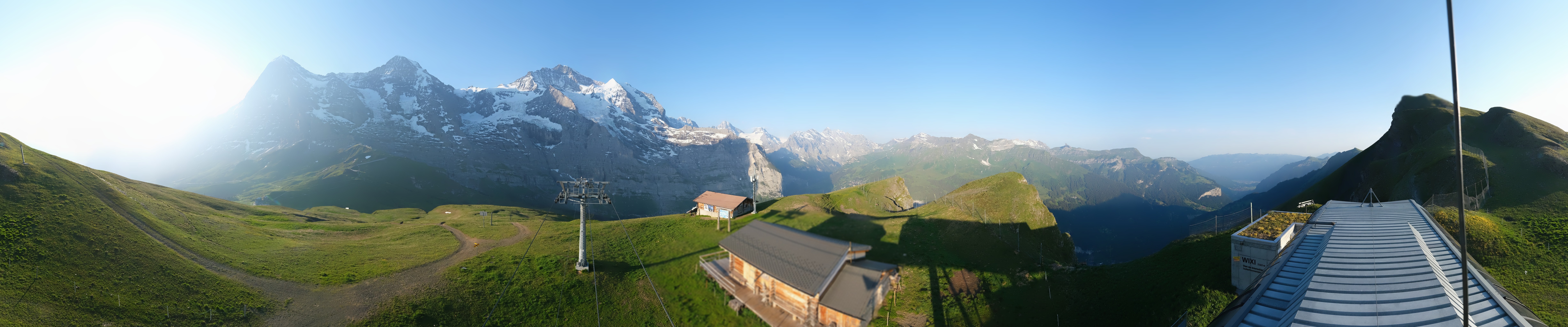 Archiv Foto Webcam Kleine Scheidegg-Lauberhorn, Grindelwald