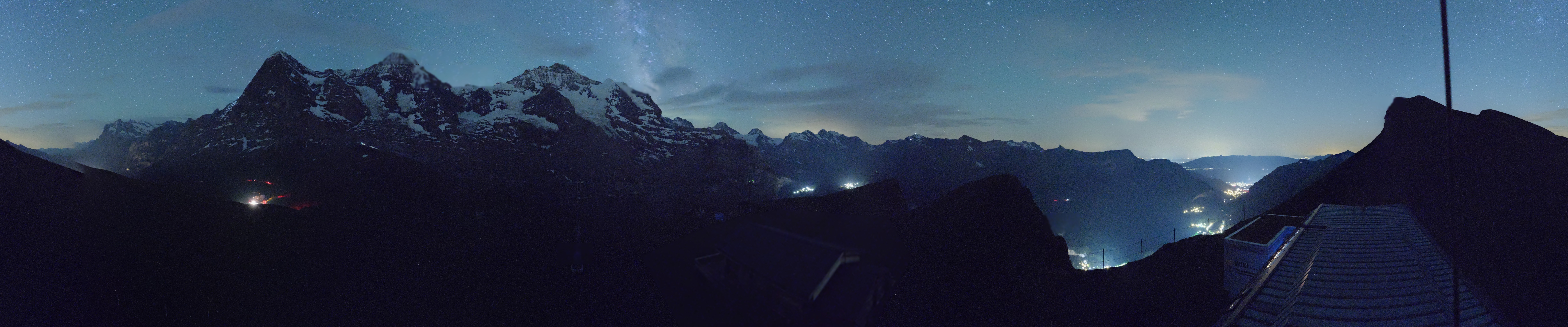 Archiv Foto Webcam Kleine Scheidegg-Lauberhorn, Grindelwald