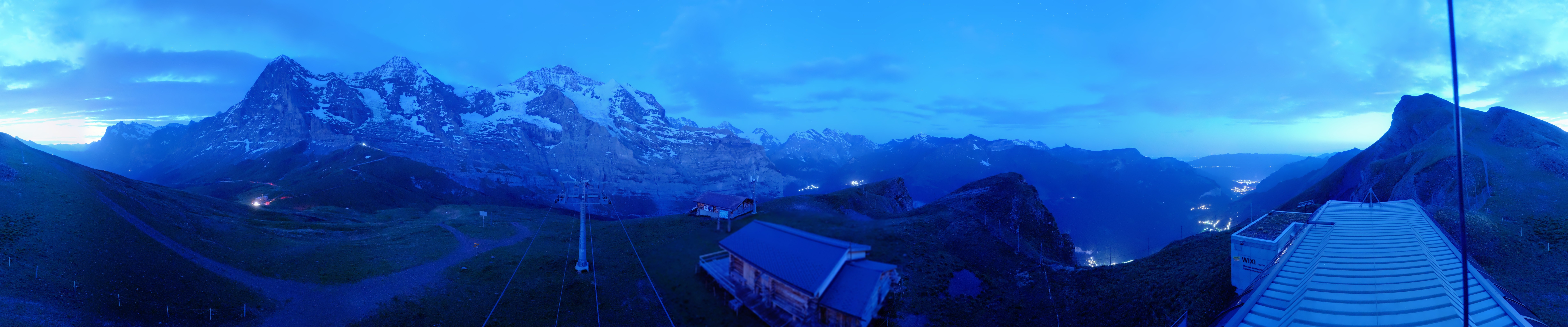 Archiv Foto Webcam Kleine Scheidegg-Lauberhorn, Grindelwald