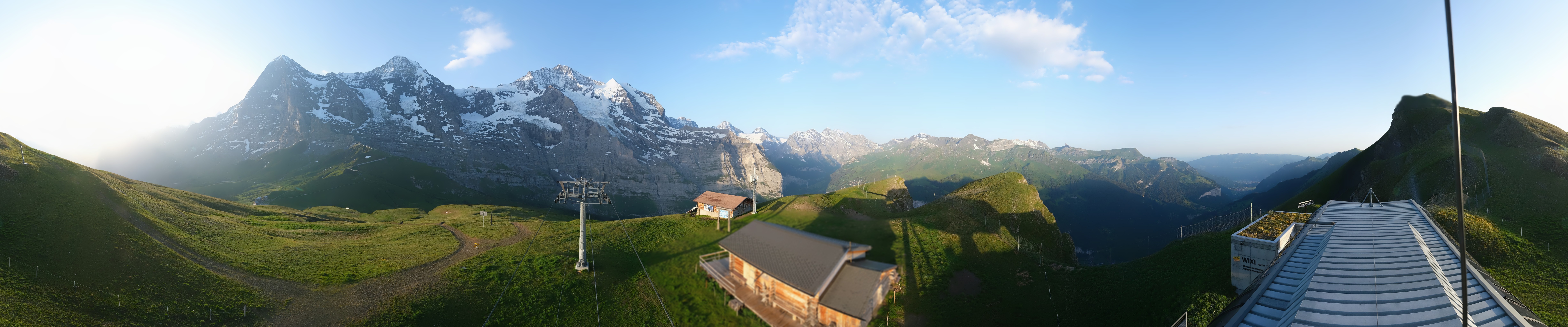 Archiv Foto Webcam Kleine Scheidegg-Lauberhorn, Grindelwald