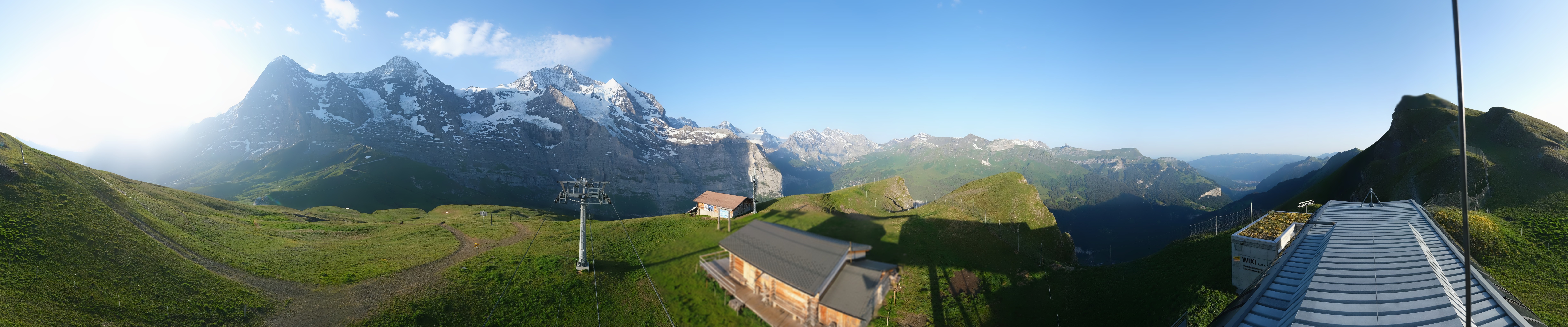 Archiv Foto Webcam Kleine Scheidegg-Lauberhorn, Grindelwald