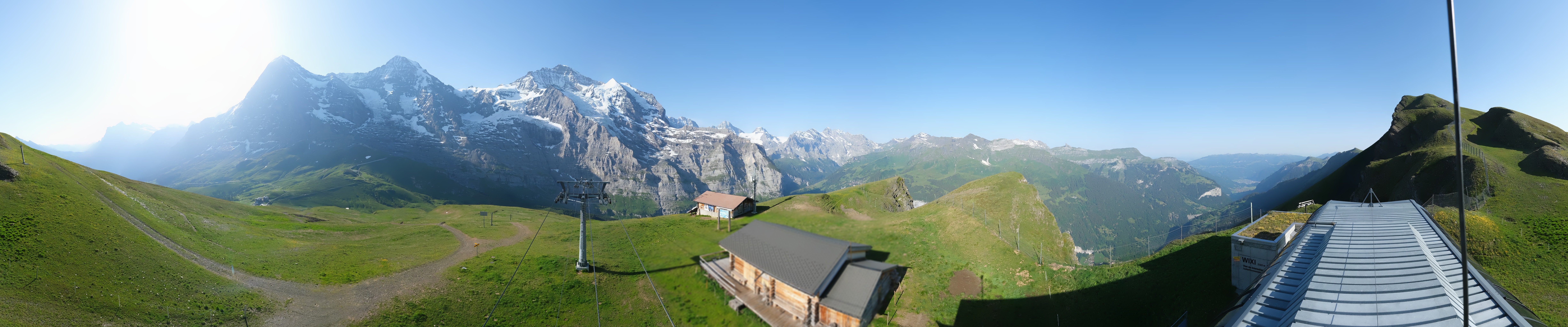 Archiv Foto Webcam Kleine Scheidegg-Lauberhorn, Grindelwald