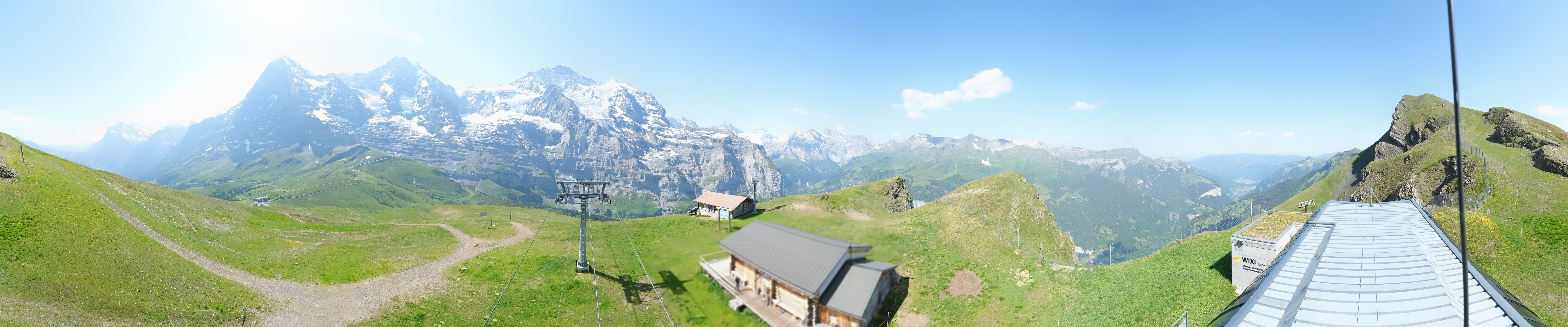 Archiv Foto Webcam Kleine Scheidegg-Lauberhorn, Grindelwald