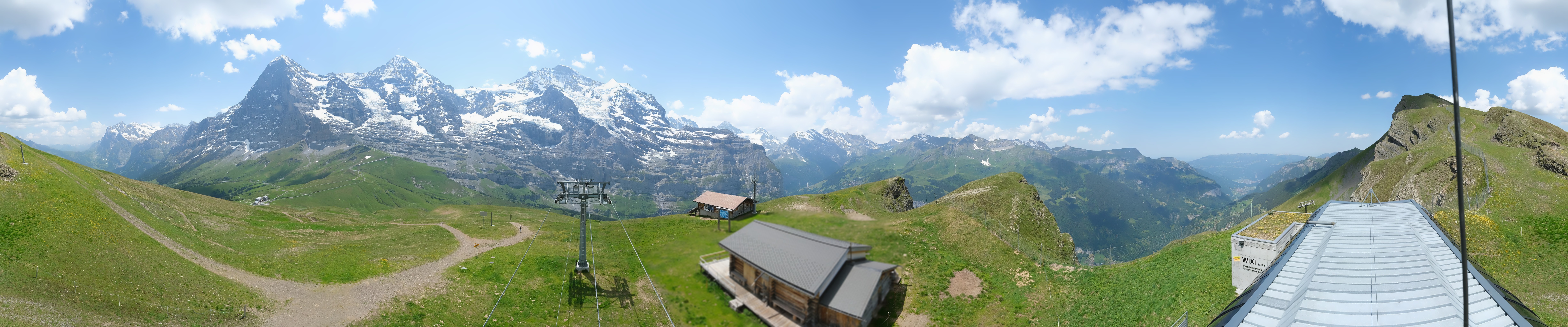 Archiv Foto Webcam Kleine Scheidegg-Lauberhorn, Grindelwald
