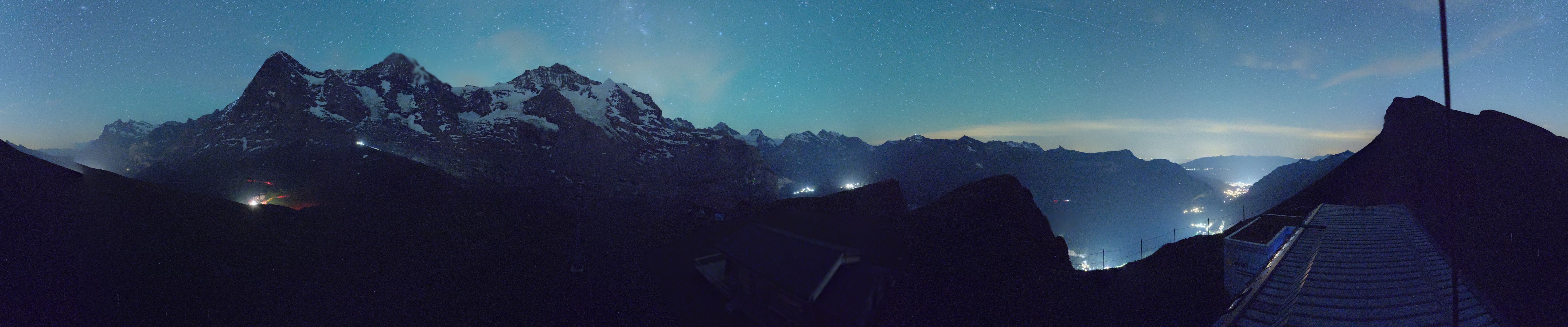 Archiv Foto Webcam Kleine Scheidegg-Lauberhorn, Grindelwald