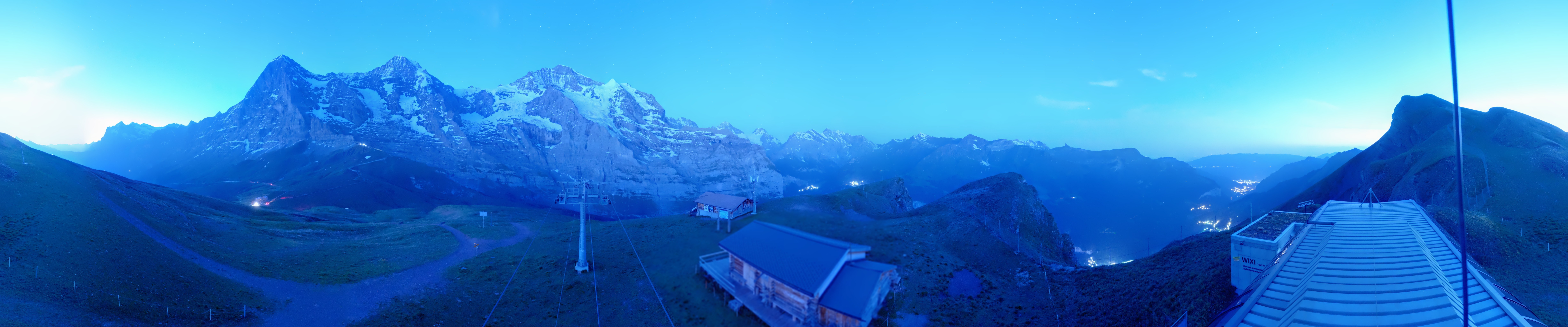 Archiv Foto Webcam Kleine Scheidegg-Lauberhorn, Grindelwald