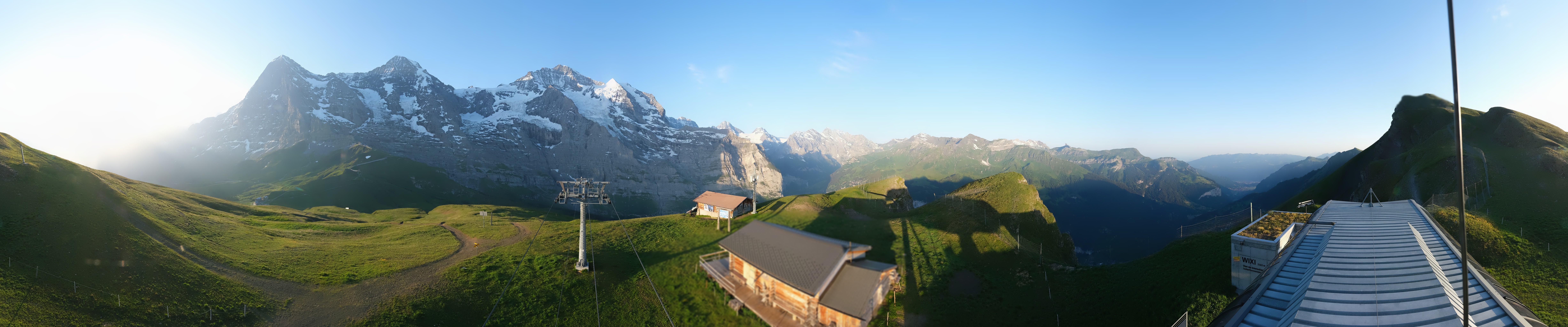 Archiv Foto Webcam Kleine Scheidegg-Lauberhorn, Grindelwald