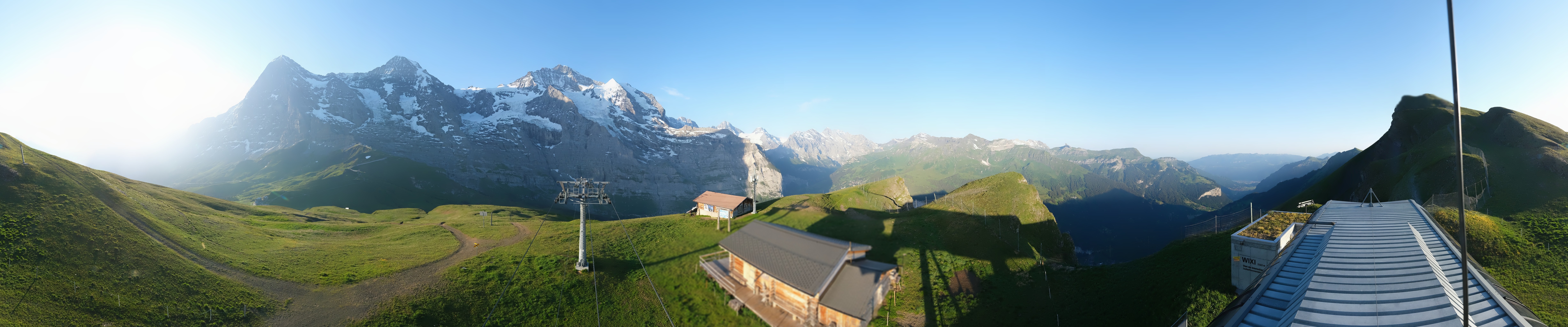 Archiv Foto Webcam Kleine Scheidegg-Lauberhorn, Grindelwald