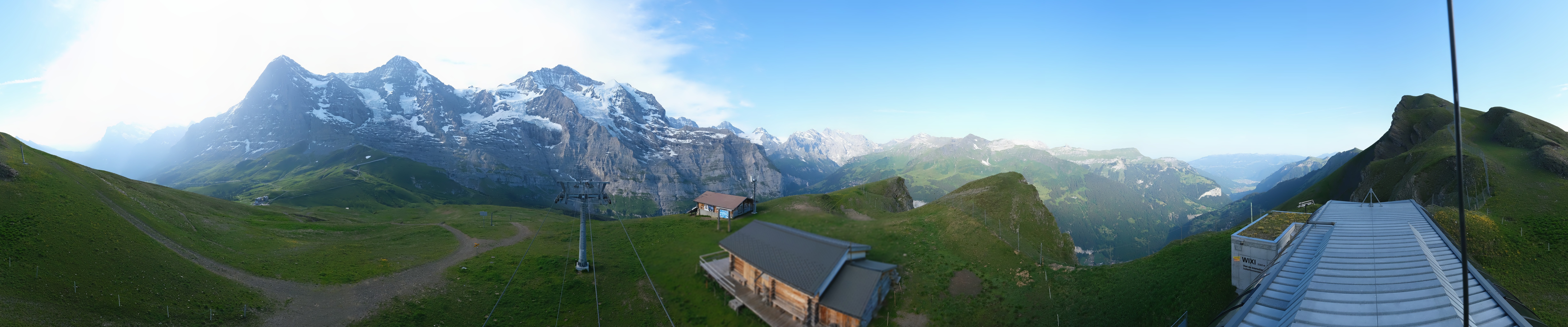 Archiv Foto Webcam Kleine Scheidegg-Lauberhorn, Grindelwald