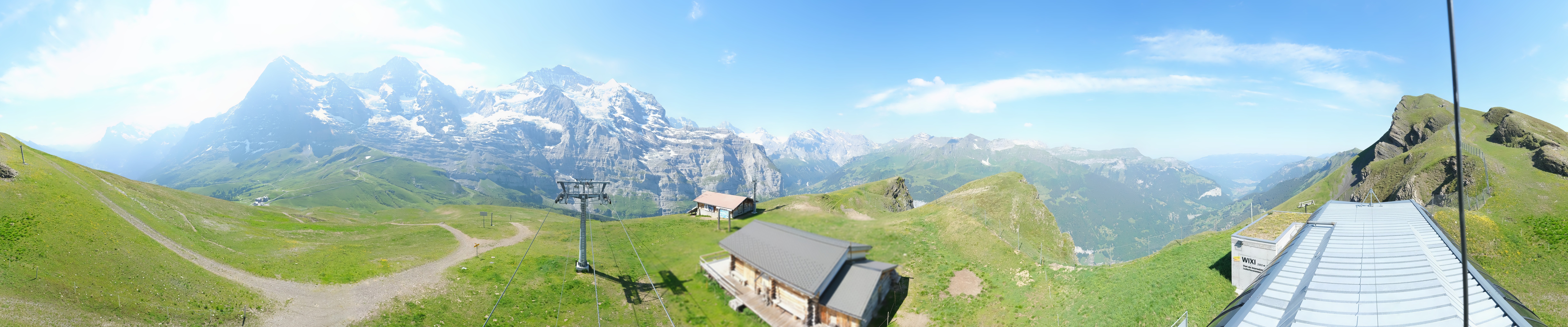 Archiv Foto Webcam Kleine Scheidegg-Lauberhorn, Grindelwald